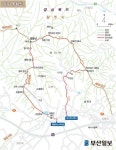 [산&길] <544> 상주 봉황산 산행지도