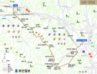 [산&길] <546> 문경 백화산 산행지도