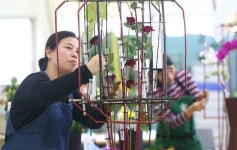 법인유진화훼 | [포토뉴스] "화훼장식은 내가 최고"