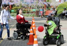 [포토뉴스] 장애인에 햇살이…