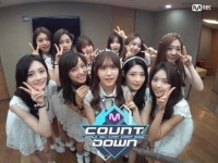 엠카운트다운, 아이오아이 데뷔 무대 전 대기실 사진 투척