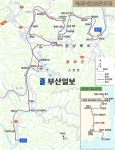 [산&길] <555> 낙동강 에코트레일 3. 봉화 분천역~임기교 산행지도