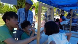 평화공원까지 젊음의 거리로