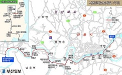 [산&길] <561> 낙동강 에코트레일 7. 안동 월영교~풍천배수장 산행지도