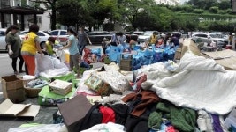 해운대구 재송2동 봉사자들, 홀몸 어르신 댁 청소