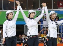 [2016 리우올림픽] 한국 여자 양궁 단체전, 올림픽 8연패 위업