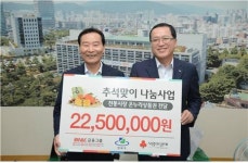 BNK금융그룹 희망나눔재단, 연제구에 온누리상품권 기탁