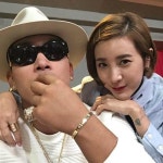 크라운제이·서인영 '재혼 기념 인증샷'