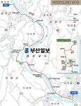 [산&길]  낙동강 에코트레일 15. 창녕 적포교~남지철교 산행지도