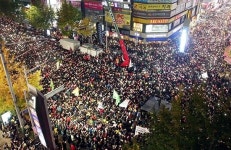 서면 중앙대로에서 첫번째 집회 열린다