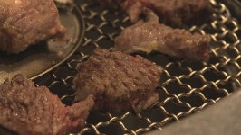 부산에서 가장 오래된 한우전문점 급행장 신년 간판 교체식