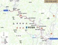[산&길] <586> 가야산 소리길 산행지도
