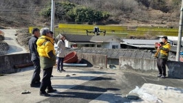 합천군 반포지구 지적재조사 드론활용