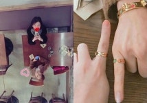 '컴백' 아이유, 절친 유인나와 우정반지 인증 