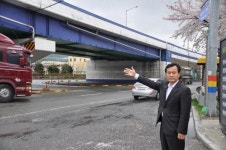 [현장이 답이다] 양산IC 앞 고가도로