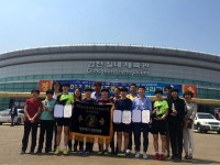 부산 구남중 女배드민턴부 봄철종별 단체전 첫 정상