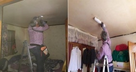 부산진구 부암1동, 취약계층 LED조명 교체