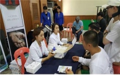 건협 부산검진센터, 신병교육대대와 함께 건강증진캠페인 실시