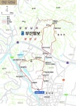 [산&길] <602> 함양 백암산 산행지도