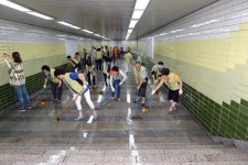 부산진구, 지하보도 물청소 봉사