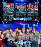 음악중심 엑소 코코밥 1위 차지하며 굿바이…소녀시대 컴백-위키미키 데뷔