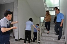 한국국토정보공사 부산울산지역본부, 민방위 대피훈련 실시