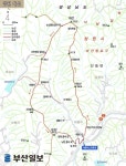 [산&길] <612> 창원 대산 산행지도