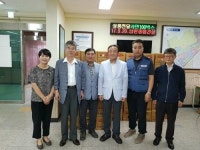 ㈜삼한종합건설, 부전1동 라면 100박스 전달