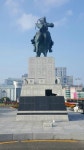 [포토뉴스] 파손된 최윤덕 동상
