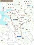 [산&길] <613> 담양 오방길 2코스 산행지도