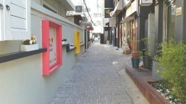 부산진구, 전포카페거리 골목길 새 단장