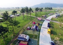 주말 캠핑 천국 양산 황산공원으로 오세요 !