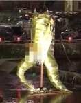 풍기인삼축제 조형물, 문란한 조형물 설치 논란