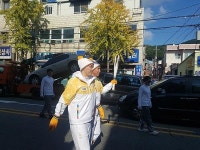 성화봉송 기적의 사나이 신영록…응원으로 함께 뛴 어머니