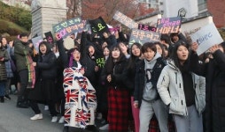 [포토뉴스] 해운대여고 고민보다 GO 합격잼 수능 응원