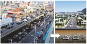 [부산 2대 대심도 도로 구체화] 송정~공항 80분→30분, 만덕~센텀 40분→10분