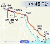 동래~해운대 BRT 완성…버스 타면 출퇴근 20분대