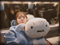 신과함께 김향기, 흰둥이와 함께 귀여운 셀카 러블리
