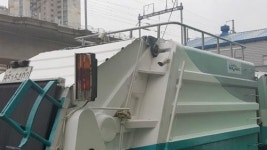 해운대구 청소대행업체 ㈜신해환경, 청소차량에 무선CCTV 설치