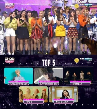 '쇼챔피언' 트와이스, 신곡 'What is Love?' 챔피언송 1위…컴백하자마자 바로