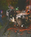 중앙분리대 가로수 충돌…SUV 차량 운전자 숨져