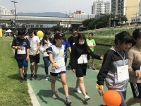 소외계층 아동과 걷기대회