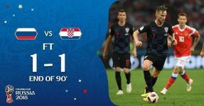 [러시아 1-1 크로아티아] 연장전 돌입…수바시치 골키퍼, 햄스트링 부상 변수