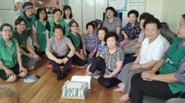 남구 용호4동 새마을부녀회, 경로당방문 격려