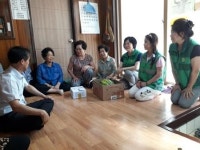 남구 용호3동 새마을부녀회, 건강한 여름나기 경로당 위문