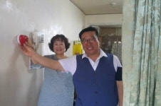 다대2동 지역사회보장협의체, 독거노인을 위한 안심케이스 설치