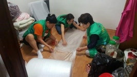 사상구 주례1동 새마을부녀회, 쉐어 경로당 새롭게 단장