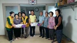 남구 문현2동 적십자봉사회, 경로당 위로 방문