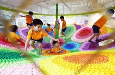 [포토뉴스] 알록달록 부산 첫 공공형 키즈카페