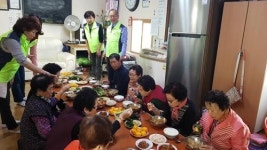 동대신2동, 초현경로당 어르신께 따끈한 점심대접